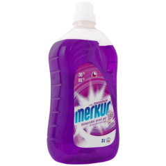 Merkur Levandule prací gel na biele aj farebné prádlo 100 dávok 3 l