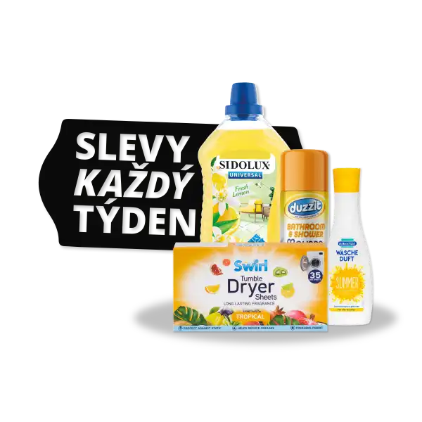 Nové slevy každý týden