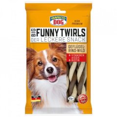 Perfecto Dog Funny Twirls tyčinky s hydinovým mäsom a zverinou 160g