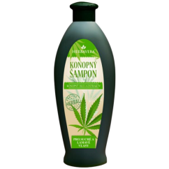 Herbavera konopný šampon na suché a lámavé vlasy, 550 ml