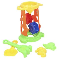 Presýpací mlyn na pieskovisko s príslušenstvom 5 ks