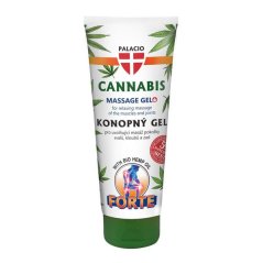 PALACIO Konopný masážny gél Forte, tuba, 200 ml