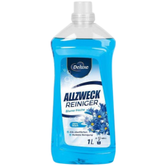 Deluxe Allzweck 1L Blume Frische universální čistič na podlahy - modrý