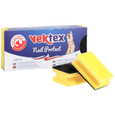Vektex Hubky na riad tvarované Nail Protect 3ks