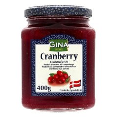 Gina brusnicový džem 400g