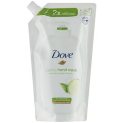 Dove tekuté mýdlo Okurka a Zelený čaj, náplň, 500 ml