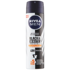 Nivea Men Black & White Invisible Ultimate Impact antiperspirant, 150 ml