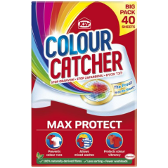 K2R Colour Catcher pracie obrúsky proti zafarbeniu bielizne, 40 ks