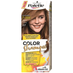 Schwarzkopf Palette Color Shampoo barva na vlasy 317 oříškově plavá, 50 ml