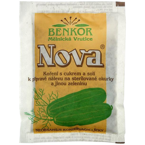 Benkor Nova koření k přípravě nálevu na okurky a zeleninu, 100 g