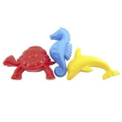 Sada báboviek na piesok 3ks mix farieb