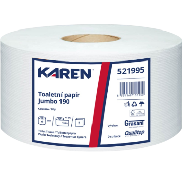 Toaletný papier jumbo 190