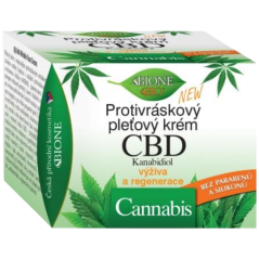 Protivráskový pleťový krém CBD Kanabidiol 51 ml