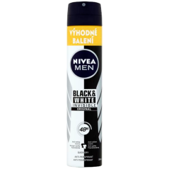Nivea Men Black & White Invisible Original antiperspirant, 200 ml