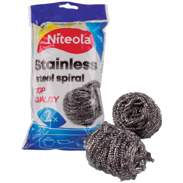 Niteola nerezová drátěnka spirálová, 2 ks