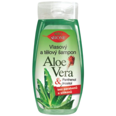 Vlasový a tělový šampon ALOE VERA 260 ml