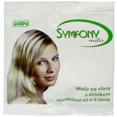 Melír Symfony na vlasy, biely, 20 g