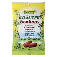 Woogie Bylinkové bonbóny 150g