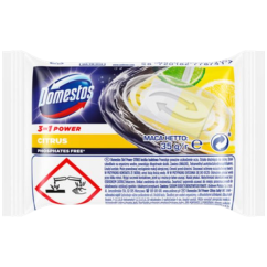 Domestos 3v1 Power Citrusů nádradní náplň do WC bloku, 35 g