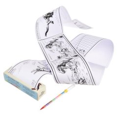 Rex London cestovná sada omaľovánok a rébusov Prehistoric Land