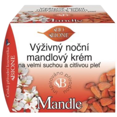 Výživný noční mandlový krém na velmi suchou a citlivou pleť 51 ml
