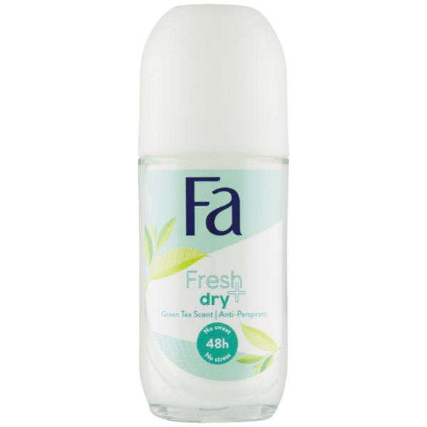 Fa kuličkový antiperspirant Fresh+Dry Green Tea, 50 ml