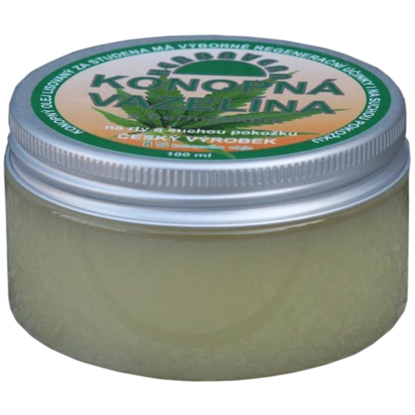 Herbavera Konopná vazelína na rty a suchou pokožku, 100 ml