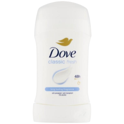 Dove tuhý antiperspirant Classic Fresh 50ml