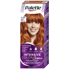Schwarzkopf Palette Intensive Color Creme, barva na vlasy, 7-77 intenzivní měděný, 50 ml