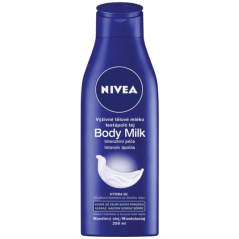Nivea Body Milk výživné telové mlieko, 250 ml