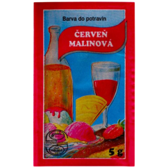 Aroco práškové potravinářské barvivo, červeň malinová, 5 g