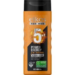Elkos Men Power energy sprchový gél s extraktom zo zázvoru 300 ml