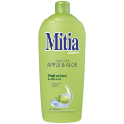 Mitia Apple & Aloe tekuté mydlo, náplň, 1 l