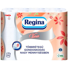 Regina Vera 24ks - 3-vr.-toaletný papier bez parfemácie