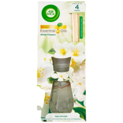 Air Wick Essential Oils White Flowers tyčinkový difuzér, 30 ml