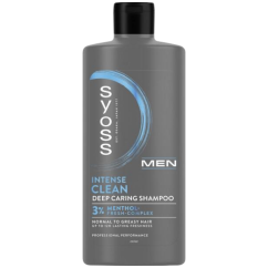 Syoss Men Clean & Cool šampon pro normální až mastné vlasy, 440 ml
