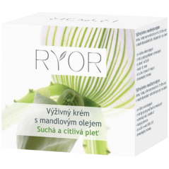 RYOR výživný krém s mandľovým olejom 50 ml
