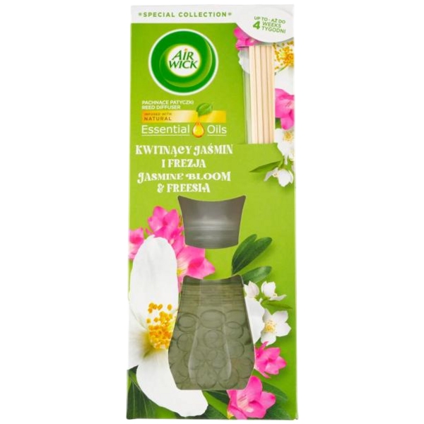 Air Wick Jasmín a frézie vonné tyčinky, 25 ml Air Wick Jasmín a frézie vonné tyčinky, 25 ml