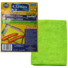 Švédská utěrka STANDARD zelená 40x40cm 205g