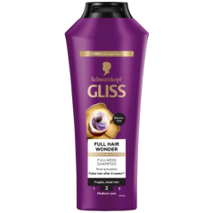 Schwarzkopf Gliss šampon  Full Hair Wonder 400ml