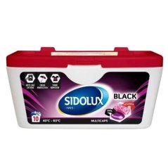 Sidolux Multicaps Blck pracie kapsuly na čierne prádlo 10ks