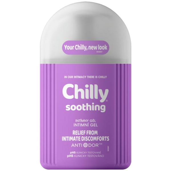 Chilly gel pro intimní hygienu Soothing, 200 ml