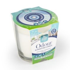 PanAroma Odour Eliminating sviečka pohlcujúca pachy biela 85g