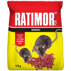 Ratimor Plus Bromadiolon – nástraha na hlodavce, 150 g