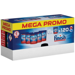 Finish tablety do myčky All in 1 Max, 120 ks