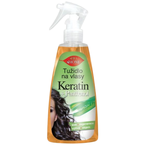 Tužidlo na vlasy KERATIN + PANTHENOL 200 ml