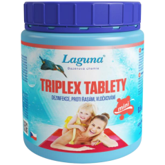 Laguna Triplex Mini tablety 3v1, dezinfekcia vločkovanie a proti riasam, 500 g