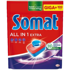 Somat tablety do umývačky All in 1 Extra, 100 ks