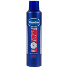 Vaseline Deo sprej Men Active Dry, 250 ml