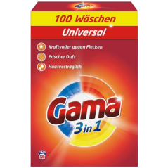 Gama (Vizir) prací prášok 6kg-100 PD Universal